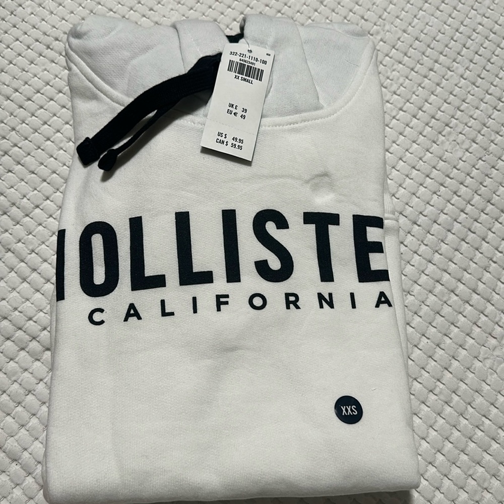 Brand new with tags and original package  hollister hoodie